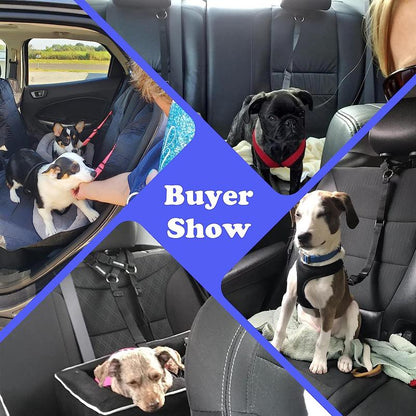 Cat Car Seat Belt Leash for Pets, Adjustable Pet Safety Strap, Car Seat Belt Dog Leash, Universal Harness, Durable Car Safety Leash for Small Dogs, Dog Traction Rope, Pet Products, Adjustable Safety Harness