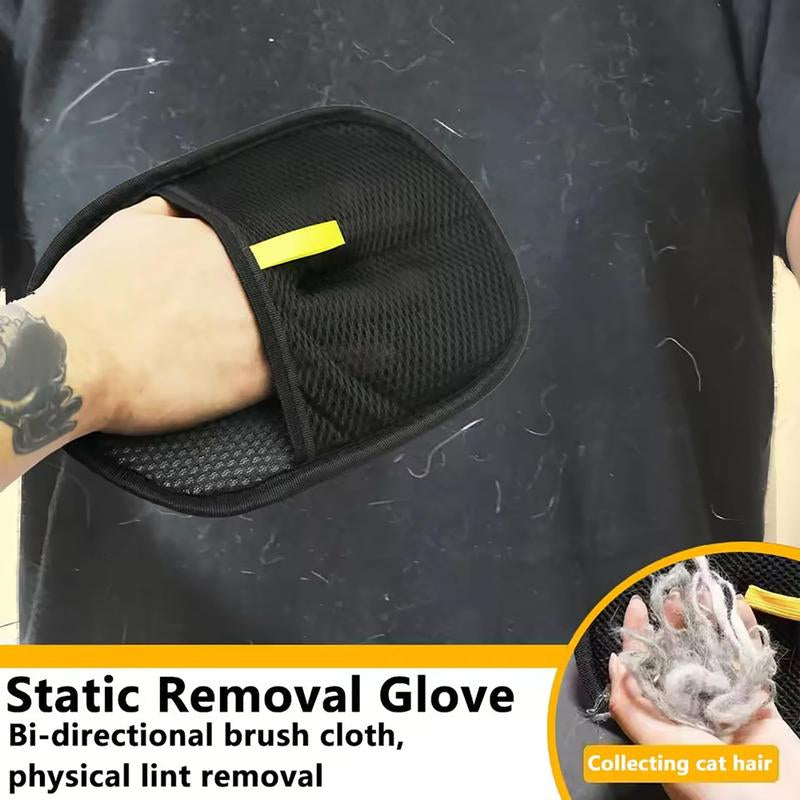 Pet Hair Remover Glove, Electrostatic Removal Gloves for Pet Hair, Pet Hair Remover Gloves for Dog & Cat, Reusable Pet Hair Remover Glove for Carpet, Couch, Clothing, Furniture