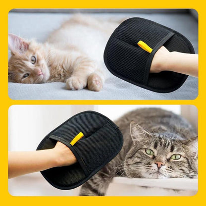 Pet Hair Remover Glove, Electrostatic Removal Gloves for Pet Hair, Pet Hair Remover Gloves for Dog & Cat, Reusable Pet Hair Remover Glove for Carpet, Couch, Clothing, Furniture