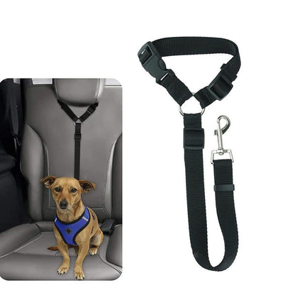 Cat Car Seat Belt Leash for Pets, Adjustable Pet Safety Strap, Car Seat Belt Dog Leash, Universal Harness, Durable Car Safety Leash for Small Dogs, Dog Traction Rope, Pet Products, Adjustable Safety Harness