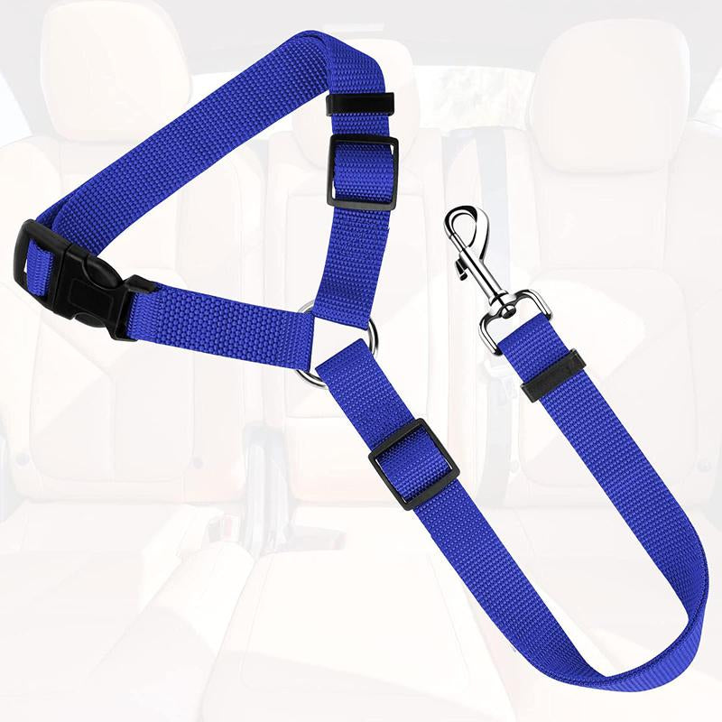 Cat Car Seat Belt Leash for Pets, Adjustable Pet Safety Strap, Car Seat Belt Dog Leash, Universal Harness, Durable Car Safety Leash for Small Dogs, Dog Traction Rope, Pet Products, Adjustable Safety Harness
